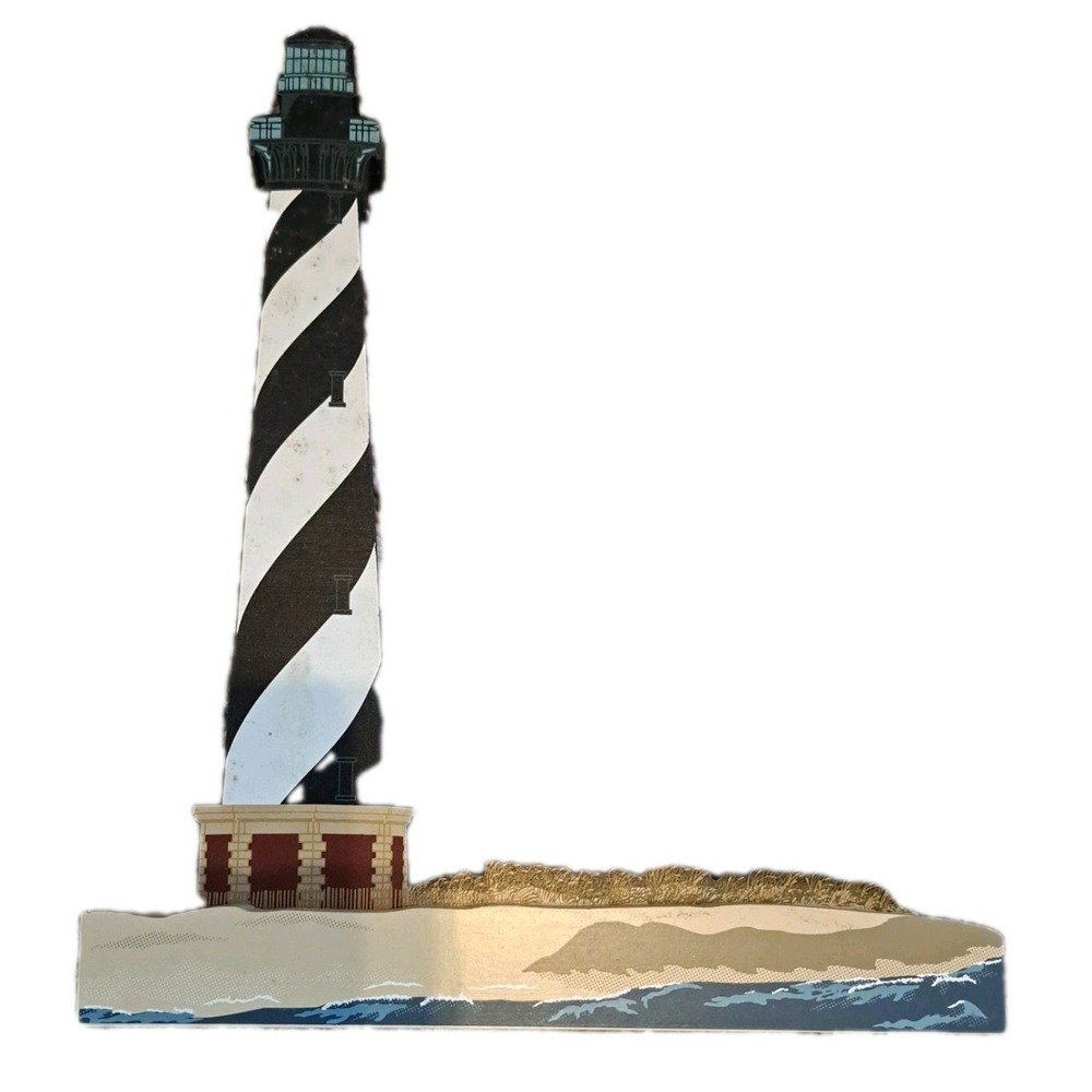 Sheila's Cape Hatteras Island North Carolina Lighthouse III shelf sitter